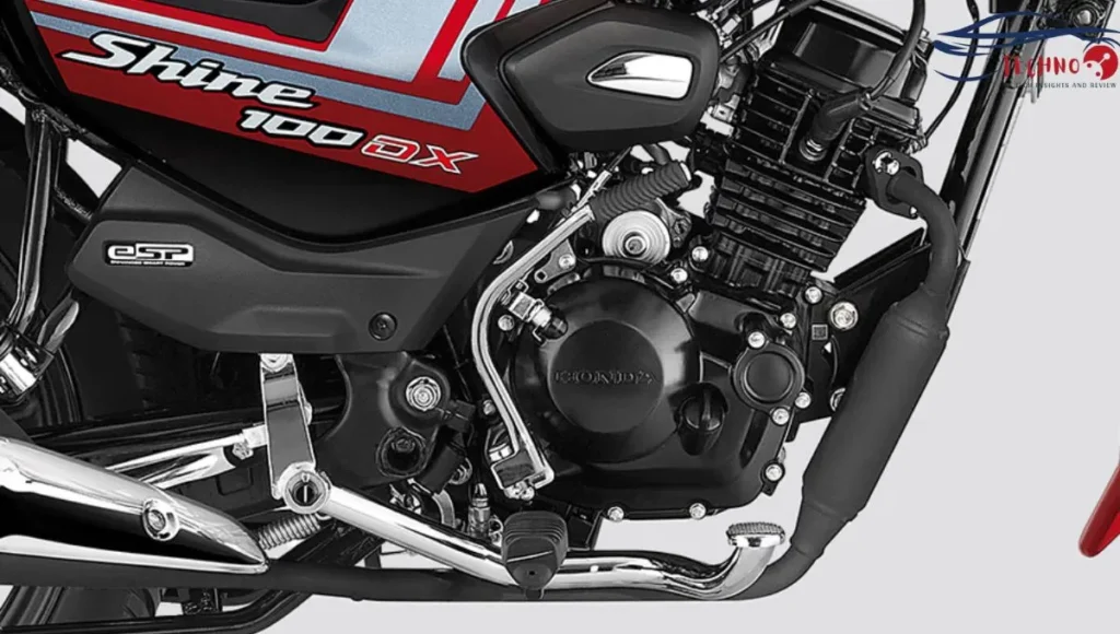 Honda Shine 100 DX engine