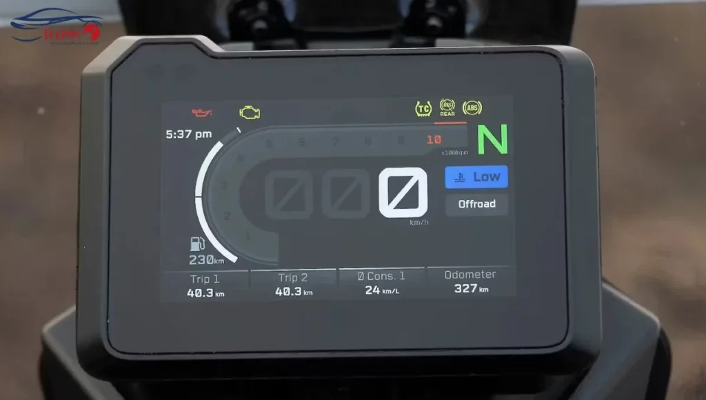 KTM 390 Adventure X DISPLAY
