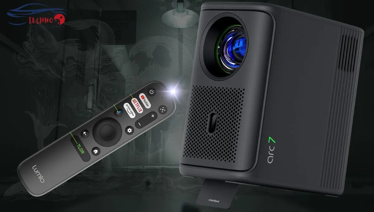 Lumio Arc 7 Projector 1080p Full HD और Google TV और Dolby Audio WZATCO Legend Pro से किफायती, घरेलू सिनेमा अनुभव कीजये!