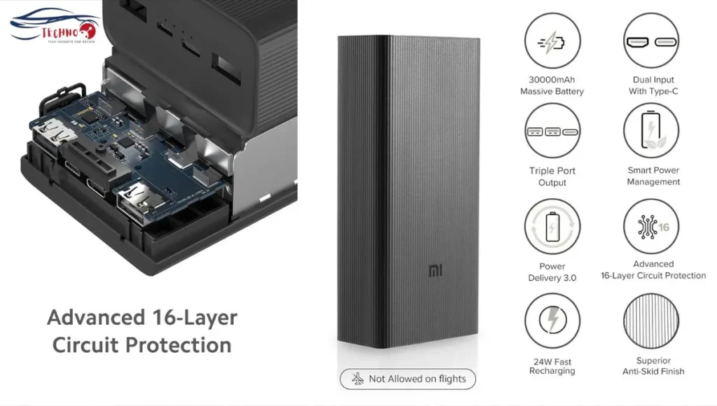 Mi Power Bank Boost Pro 30000mAh specification