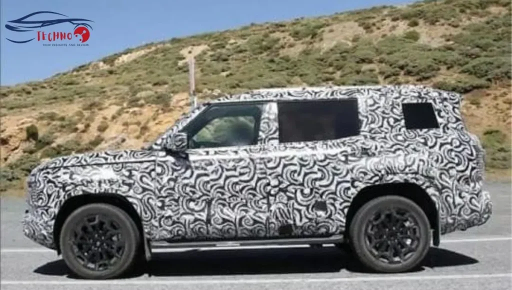 Mitsubishi Pajero SIDE VIEW