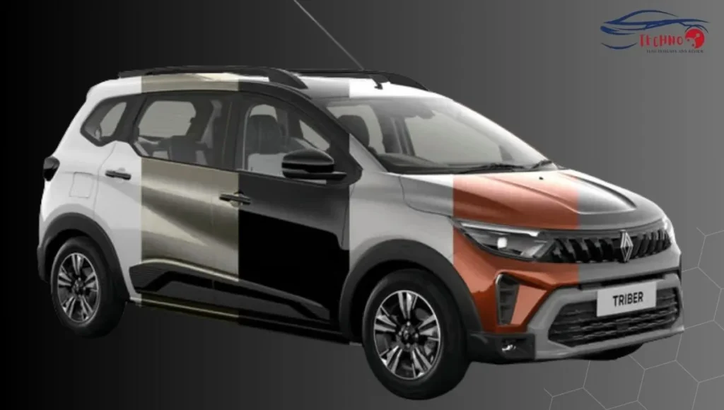 Renault Triber Facelift color option