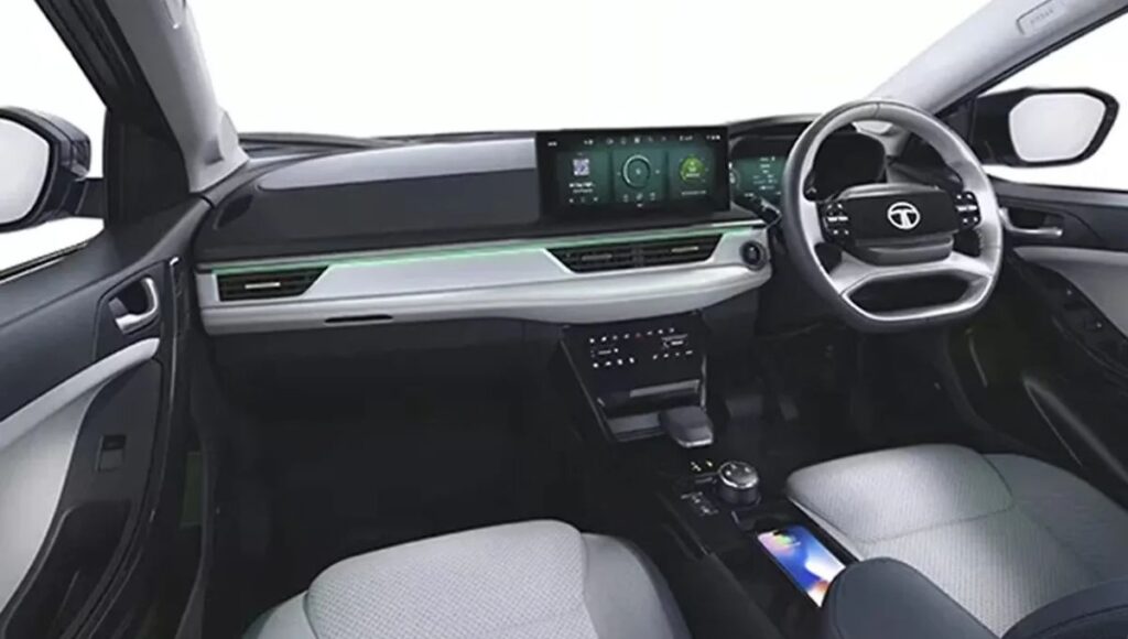 Tata Curvv EV Interior.