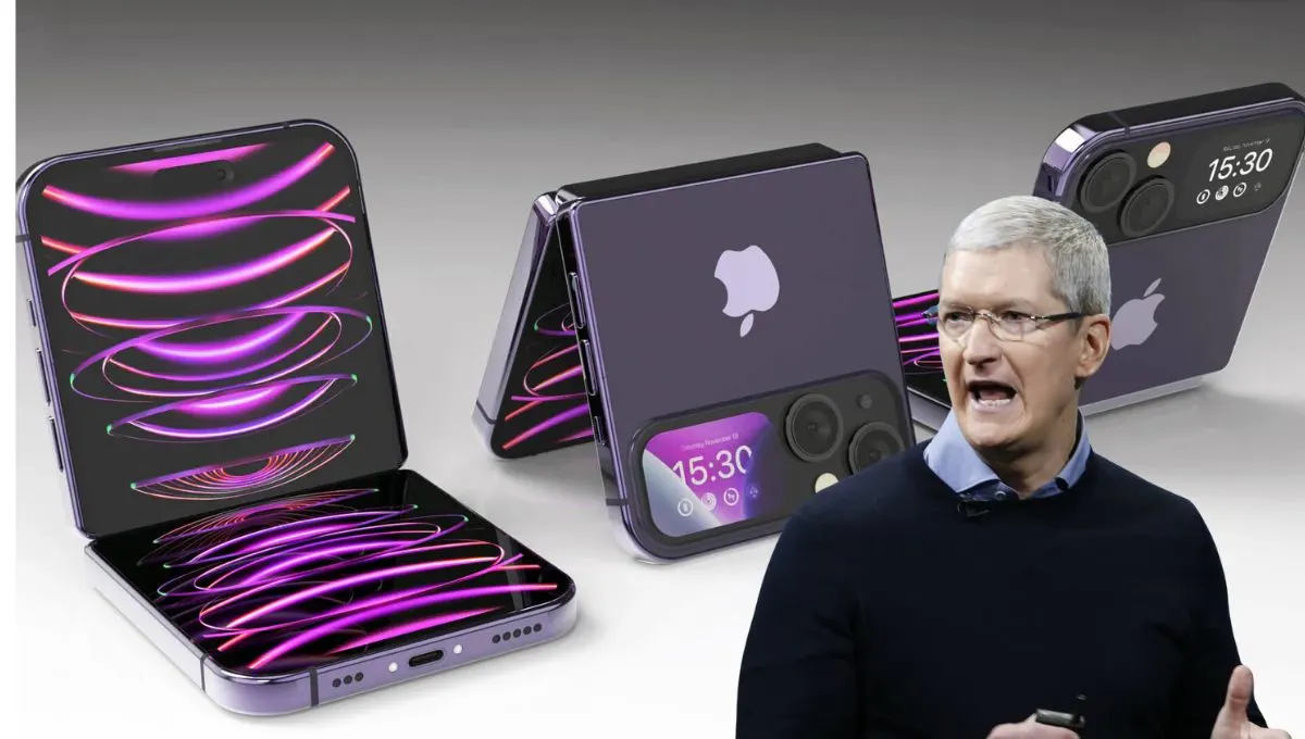 iPhone Fold: 7.7-इंच OLED और A20 चिप!क्रेज-फ्री डिस्प्ले और Galaxy Z Fold 7 से पतला, अभी प्री-ऑर्डर करें!