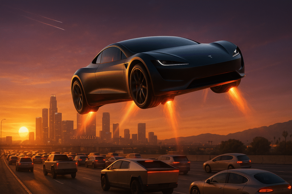 Elon Musk Flying Car